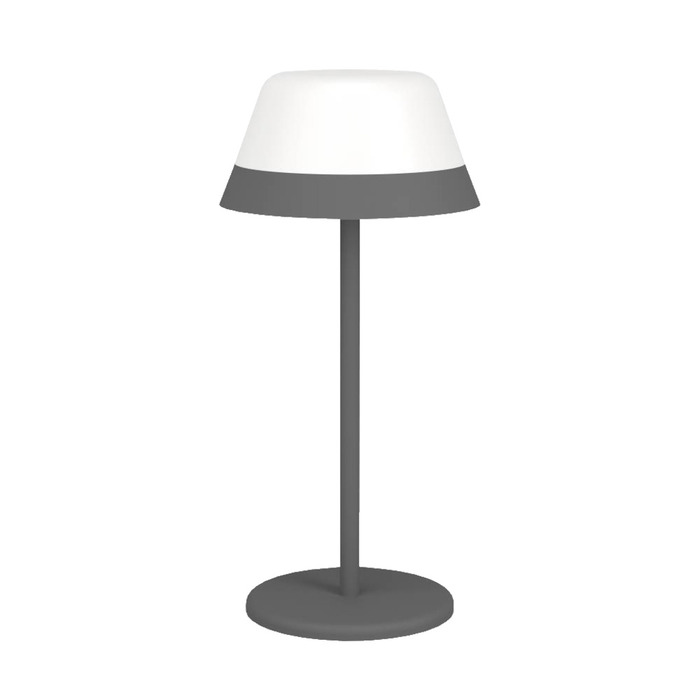 Eglo Meggiano bordlampe med genopladelige batteri grå